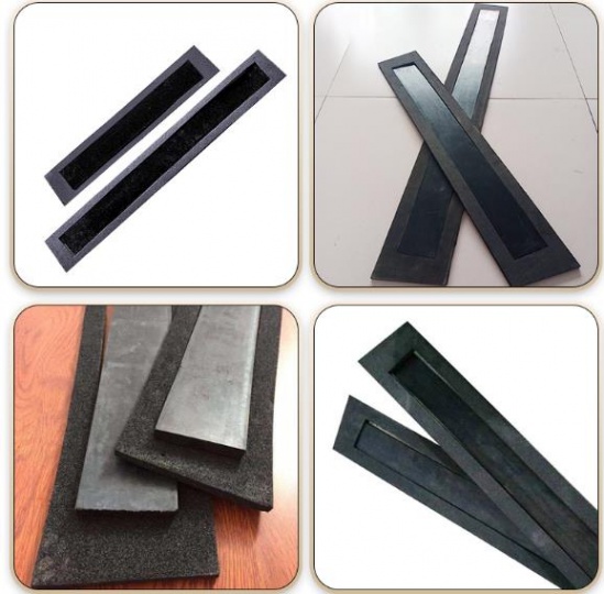 青海省高速桥梁工程配件三元乙丙弹性垫层高铁配件弹性垫板