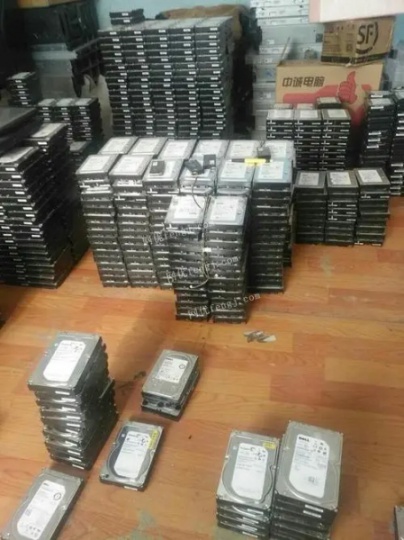 回收消磁硬盘，回收打孔硬盘，回收报废硬盘