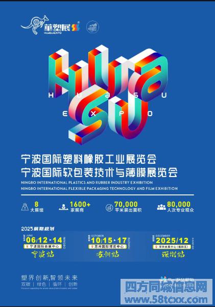 2025宁波国际软包装技术与薄膜展览会 2025宁波国际软包装技术与薄膜展览会