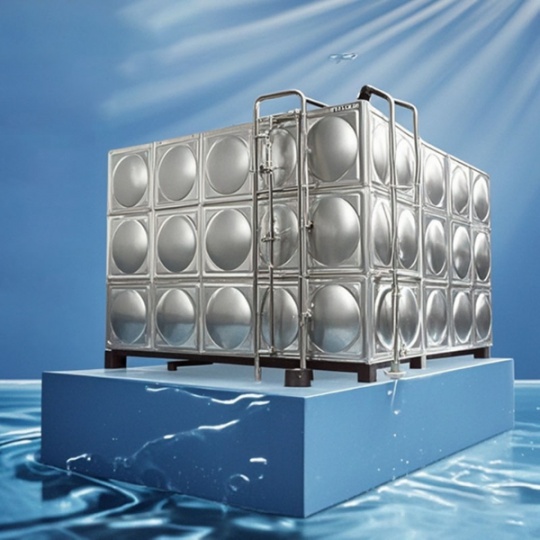 四川成都不锈钢水箱生产厂家，承压式水箱、圆柱形水箱定制